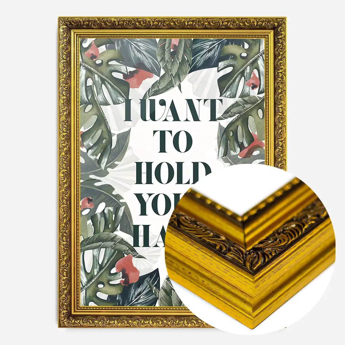 Hold Your Hand Lyrics Print