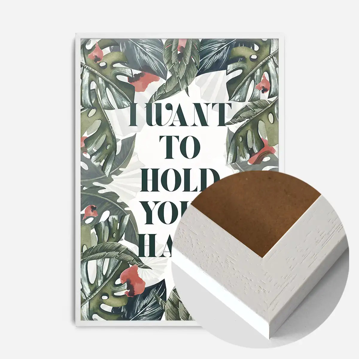 Hold Your Hand Lyrics Print