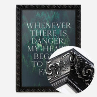 Whenever There Is Danger Quote Print