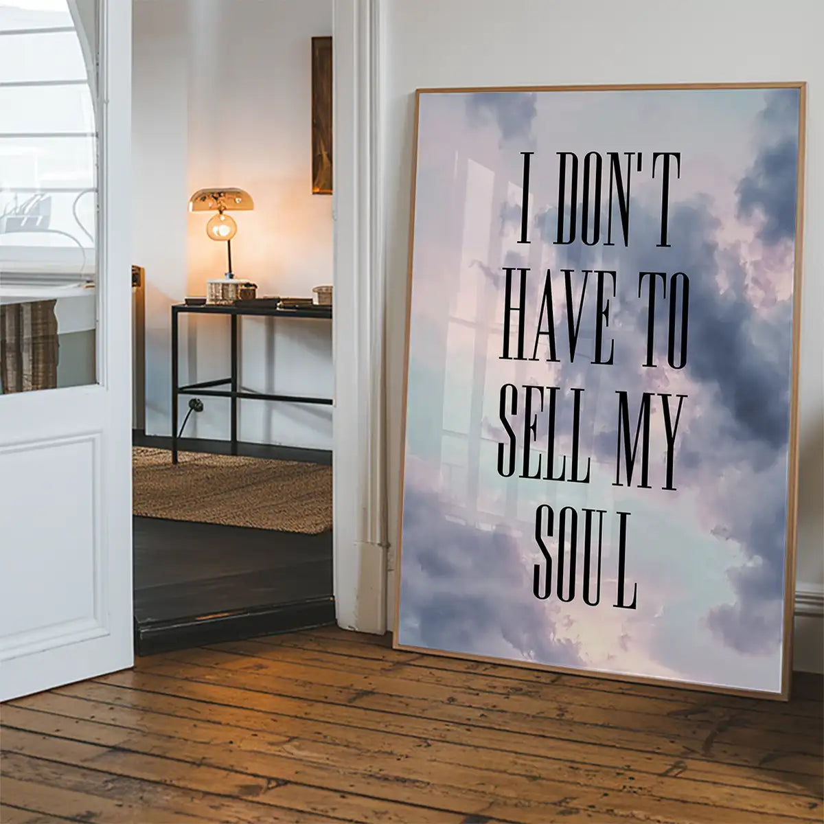Sell My Soul Lyrics Print