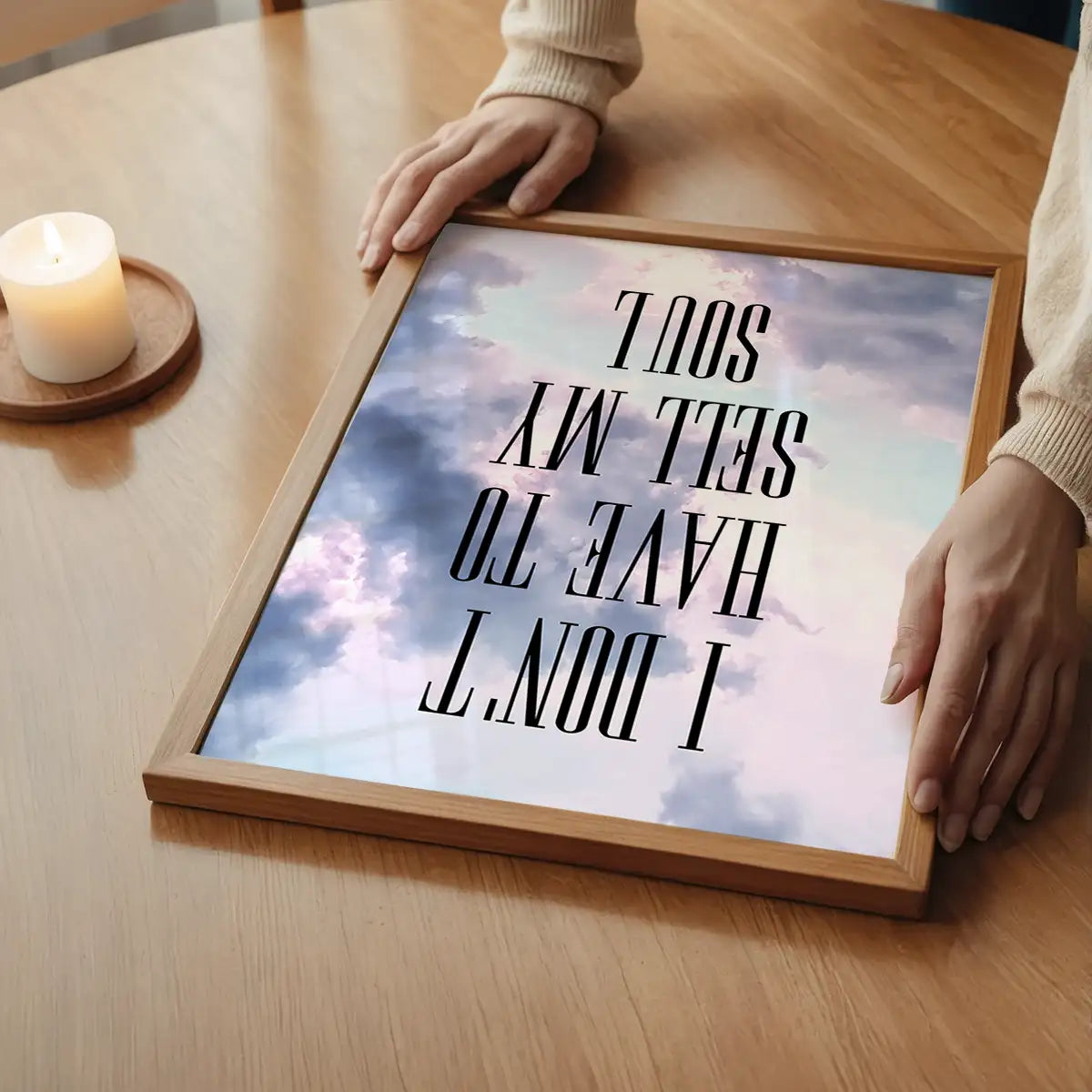 Sell My Soul Lyrics Print
