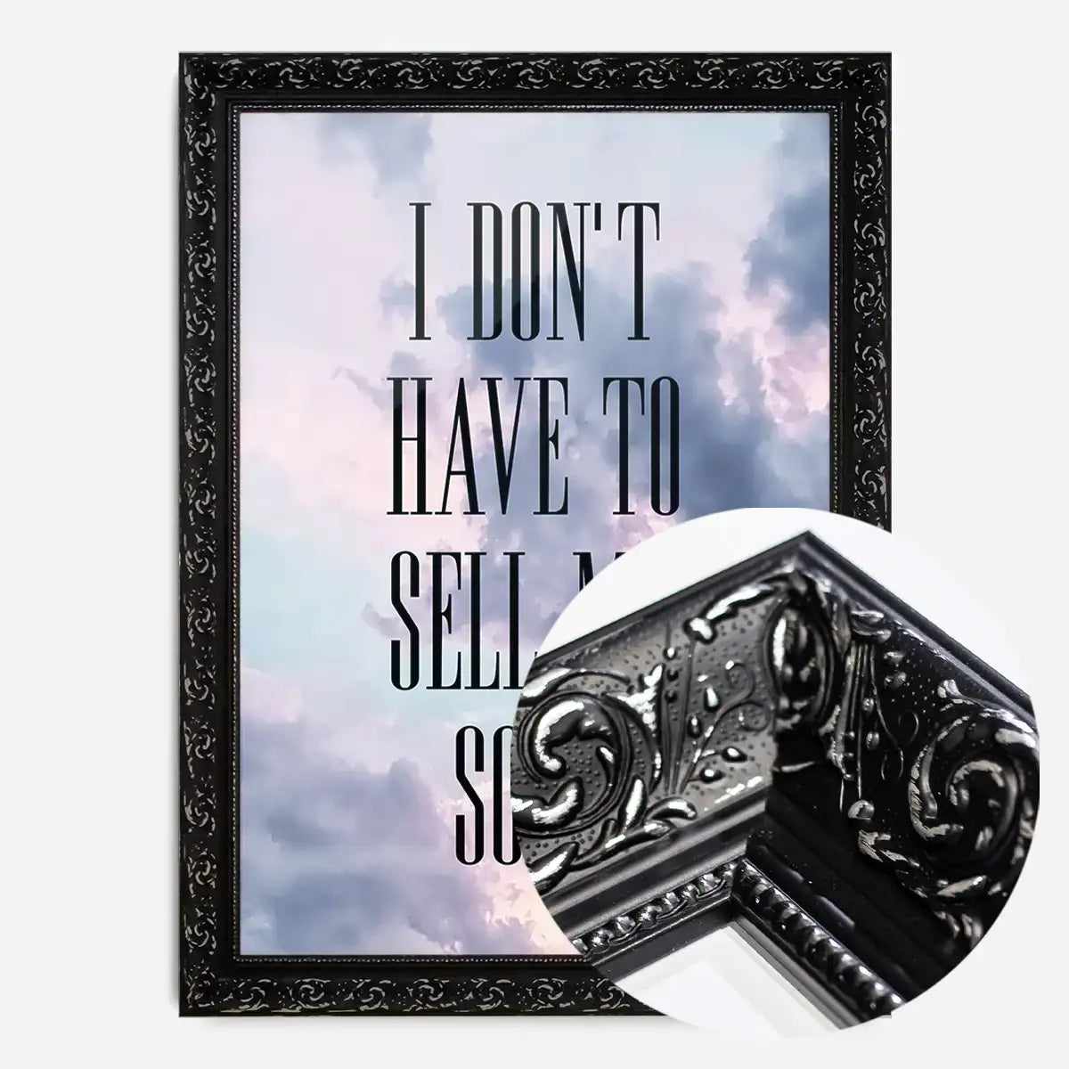Sell My Soul Lyrics Print