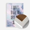 White Wood Frame