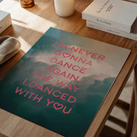 Dance Again Lyrics Print