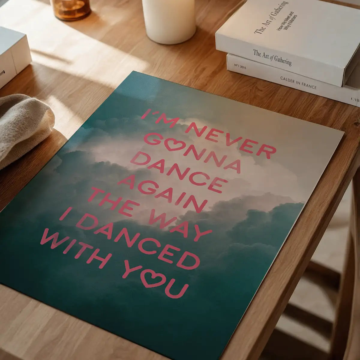 Dance Again Lyrics Print