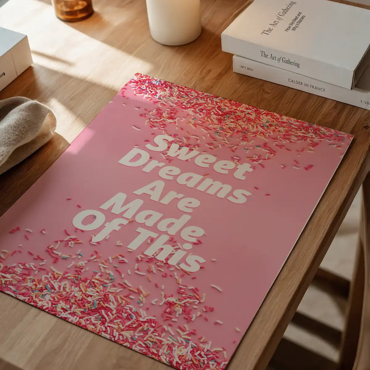 Sweet Dreams Sprinkles Print