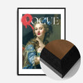 Black Wood Frame