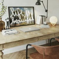 Life is Beautiful Graffiti Paint Print
