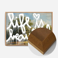 Life is Beautiful Graffiti Paint Print