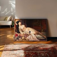 Tik Tok Oil Nude Life Painting Print