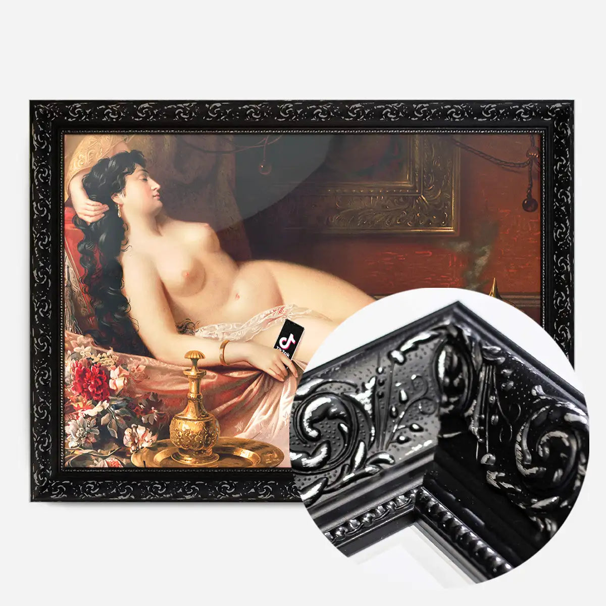Tik Tok Oil Nude Life Painting Print