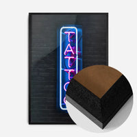 Tattoo Neon Sign Photography Print