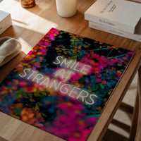 Smile At Strangers Neon Floral Print