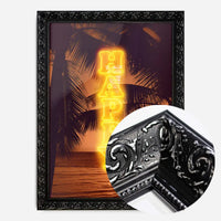 Happy Beach Neon Print