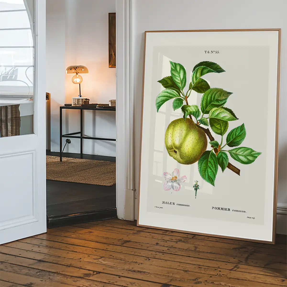 Apple Pommier Antique Vintage Print