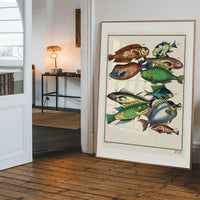 Fish 2 Vintage Antique Print