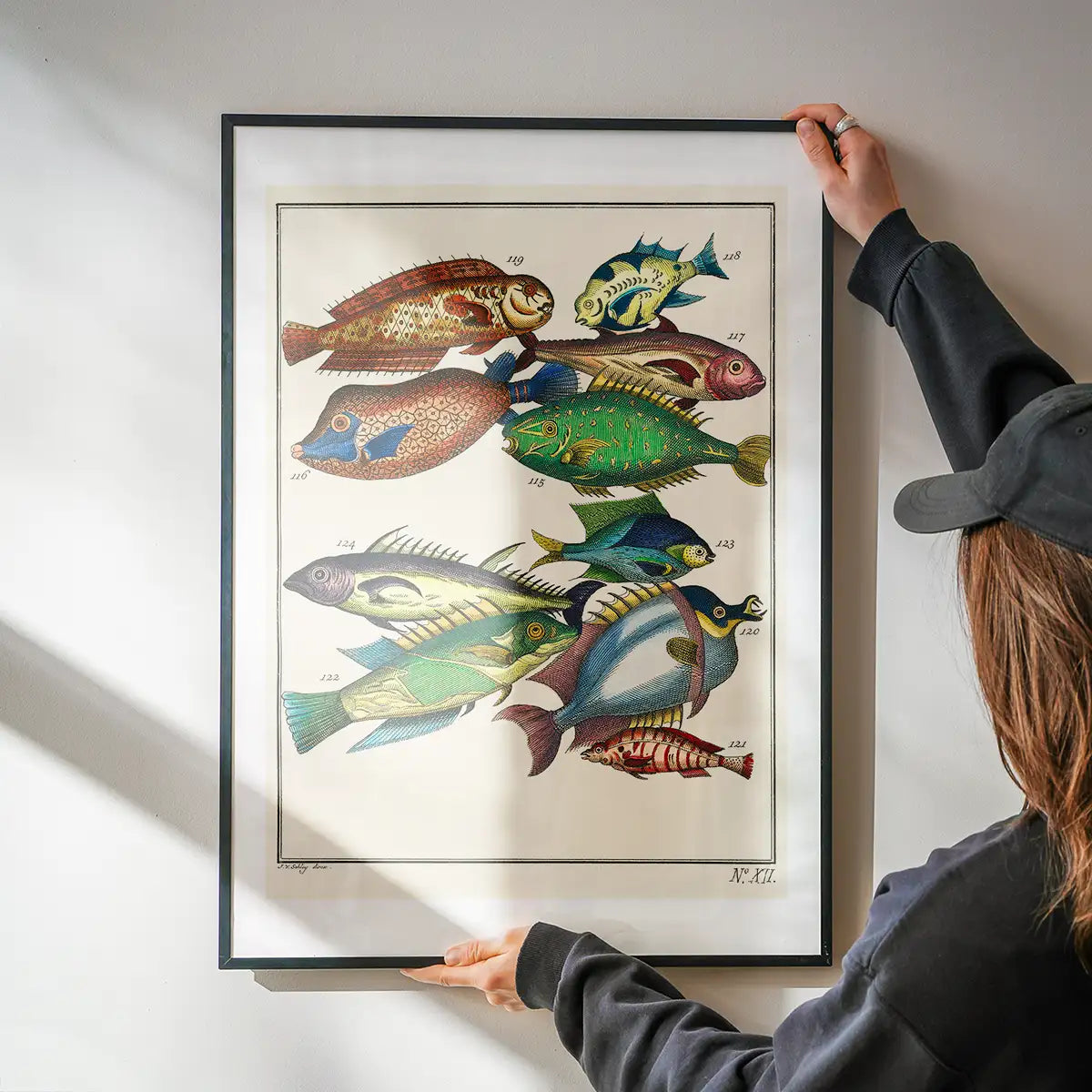 Fish 2 Vintage Antique Print