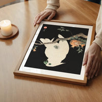 Cockatoo Parrot Antique Japanese Print