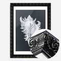 Black Ornate Frame