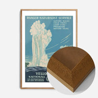 Yellowstone National Park Vintage Travel Tourism Poster Print