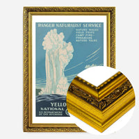 Yellowstone National Park Vintage Travel Tourism Poster Print