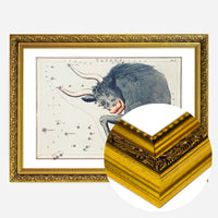 Taurus Astrology Space Vintage Antique Print