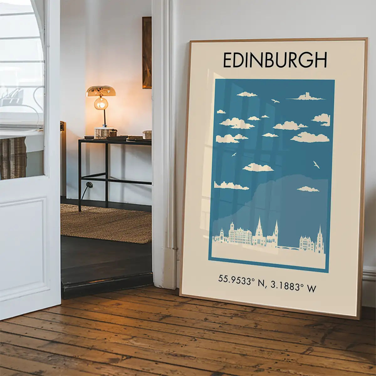 Edinburgh Tourist Style Print