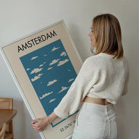 Amsterdam Tourist Style Print