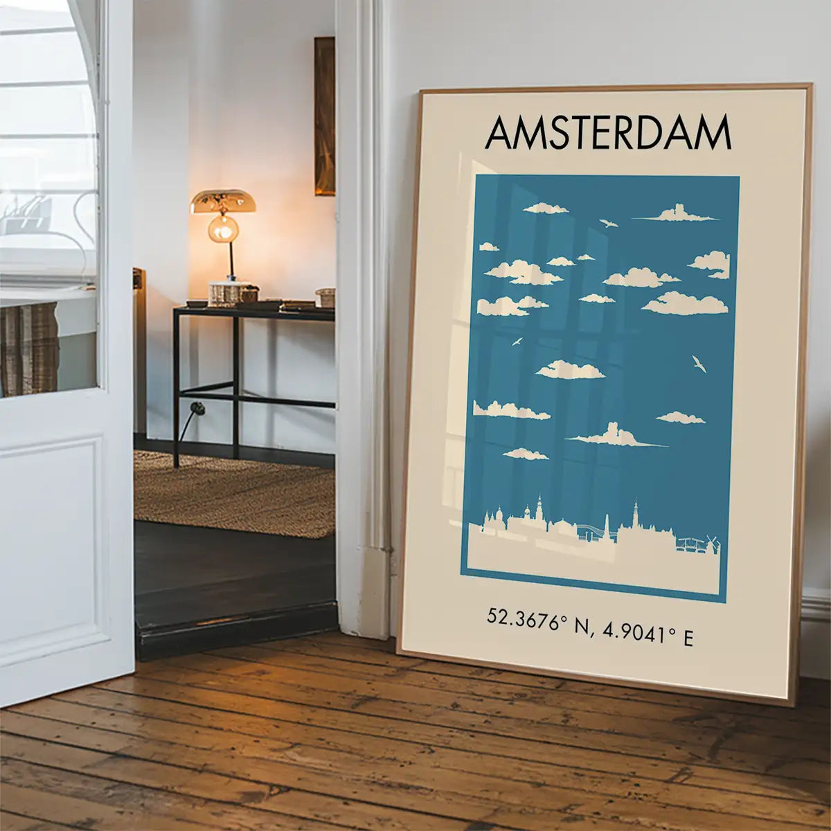 Amsterdam Tourist Style Print