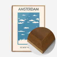 Amsterdam Tourist Style Print