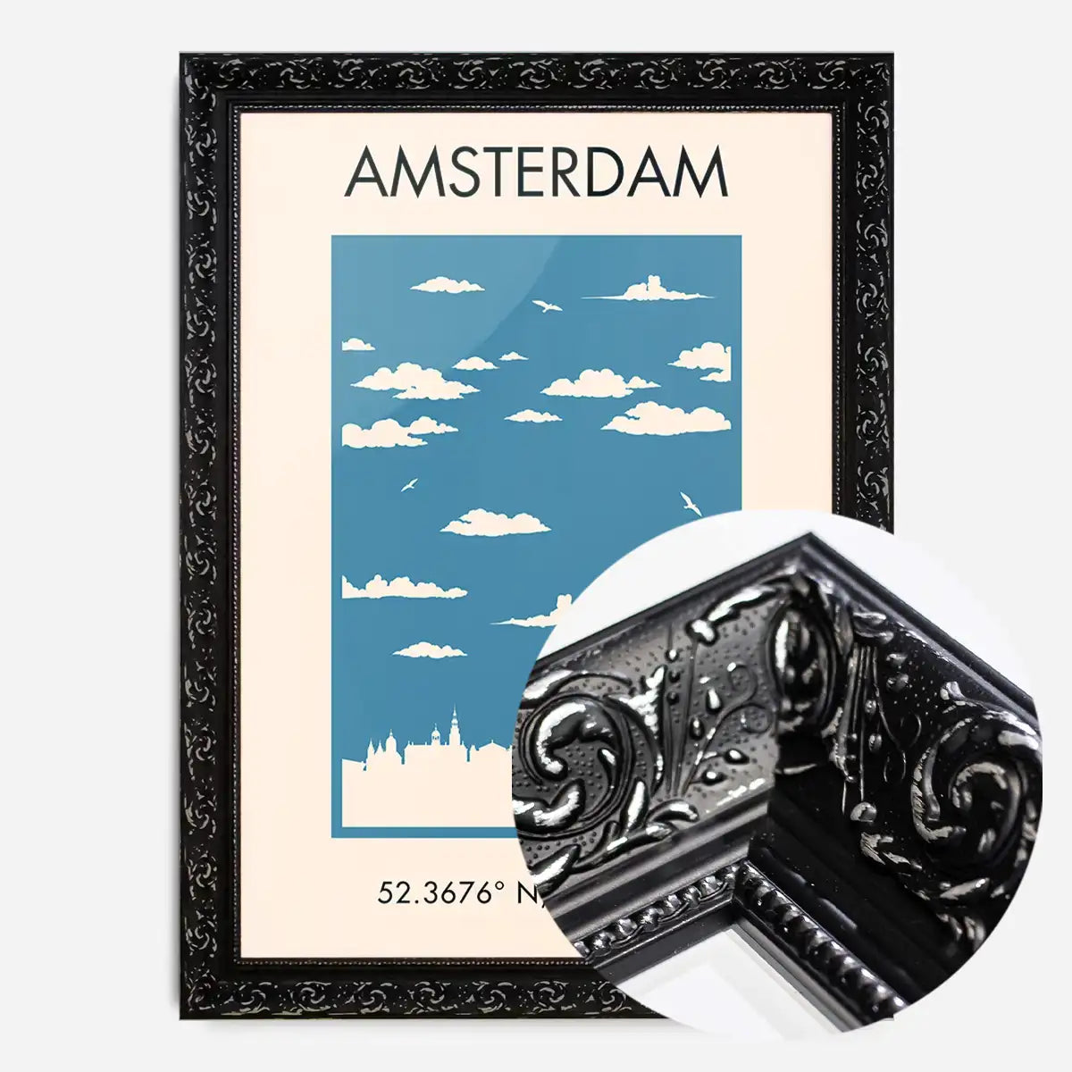 Amsterdam Tourist Style Print