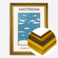 Amsterdam Tourist Style Print
