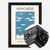 Newcastle Tourist Style Print
