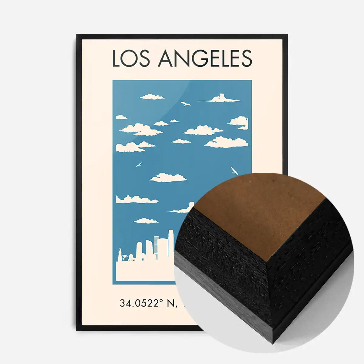 Los Angeles Tourist Style Print