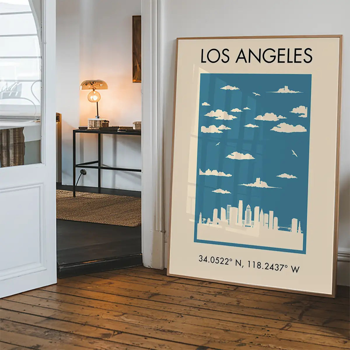 Los Angeles Tourist Style Print