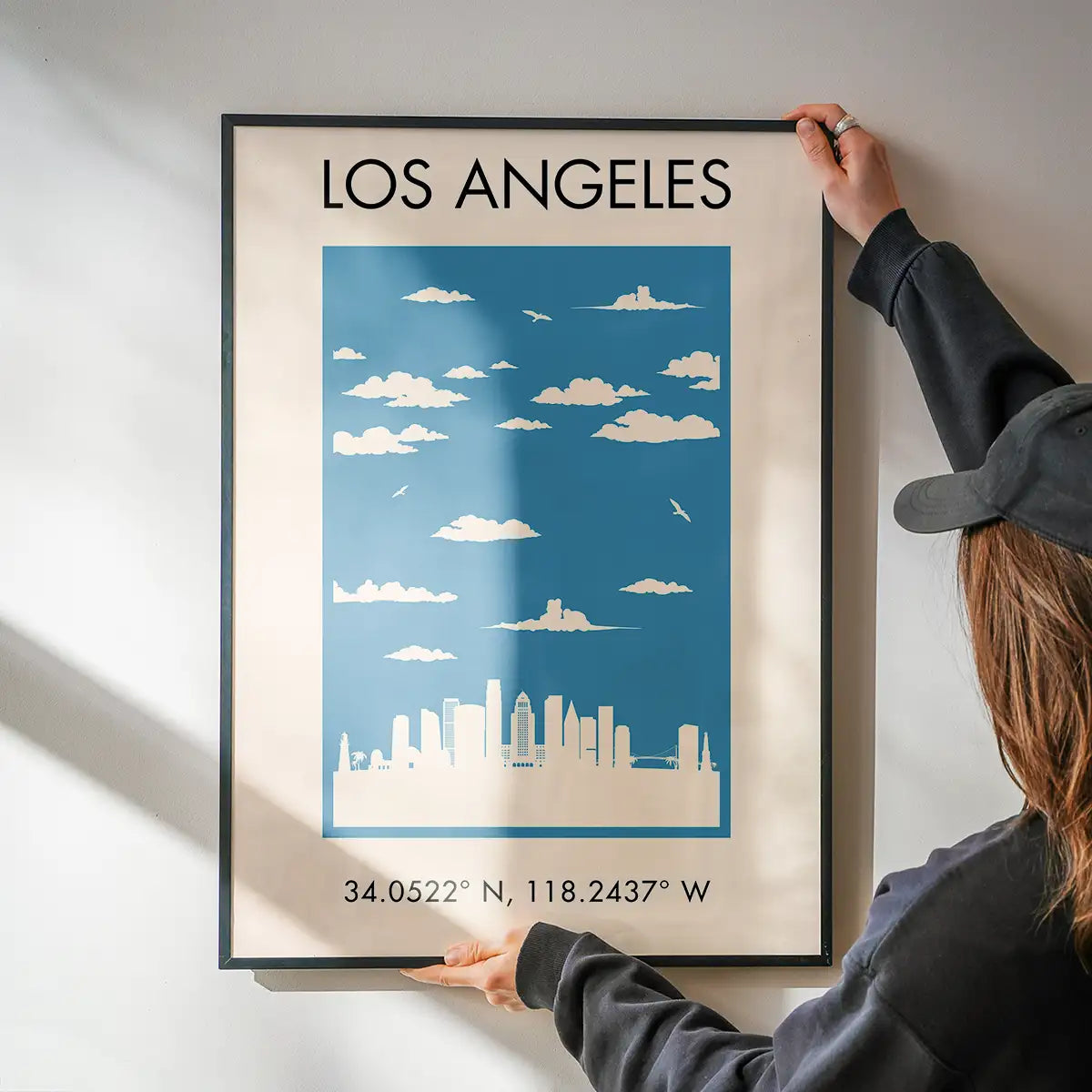 Los Angeles Tourist Style Print