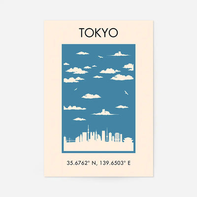 Tokyo Tourist Style Print