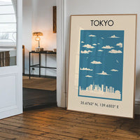 Tokyo Tourist Style Print