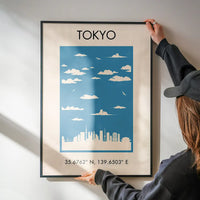 Tokyo Tourist Style Print