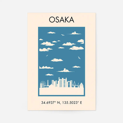 Osaka Tourist Style Print