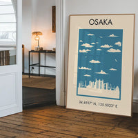 Osaka Tourist Style Print