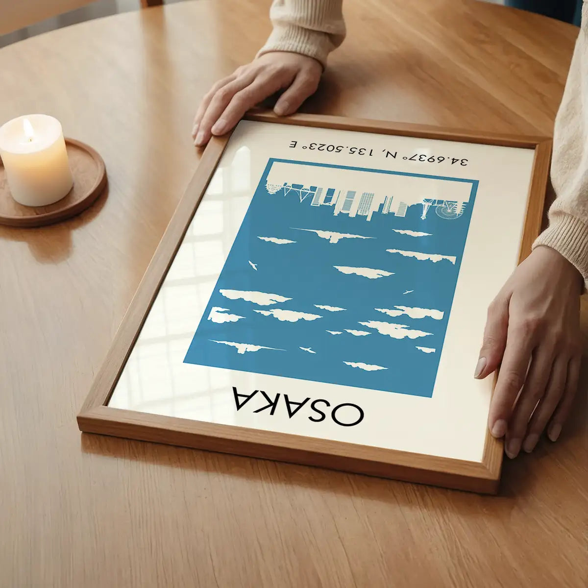 Osaka Tourist Style Print