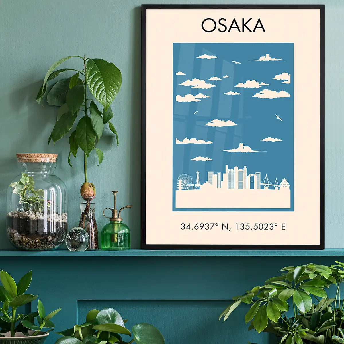 Osaka Tourist Style Print