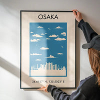 Osaka Tourist Style Print