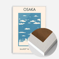 Osaka Tourist Style Print