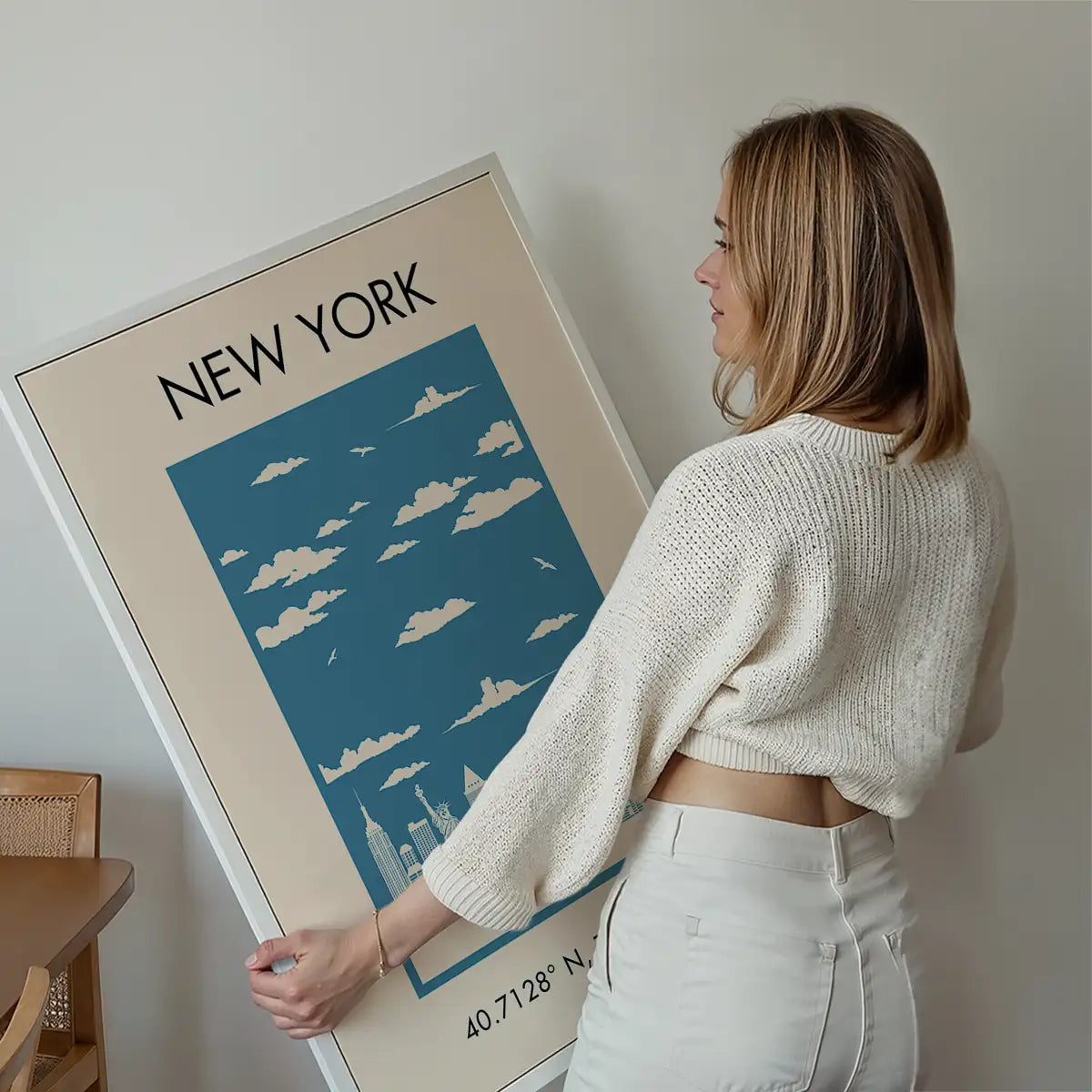 New York Tourist Style Print