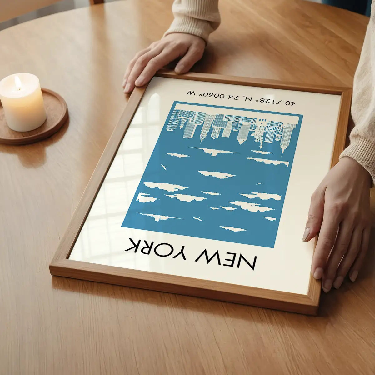 New York Tourist Style Print