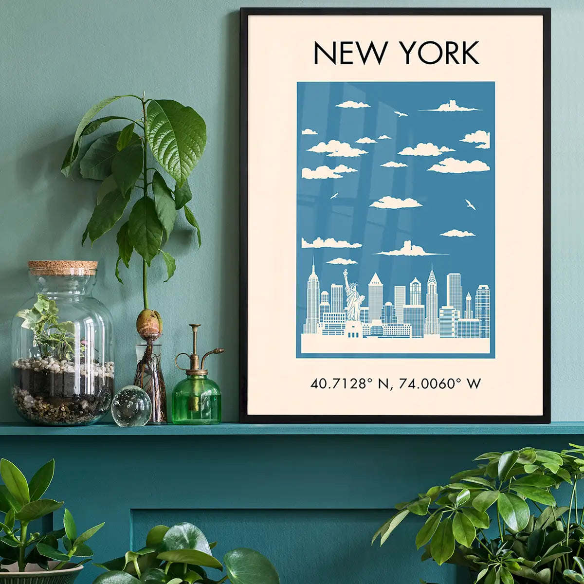 New York Tourist Style Print