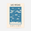 Las Vegas Tourist Style Print