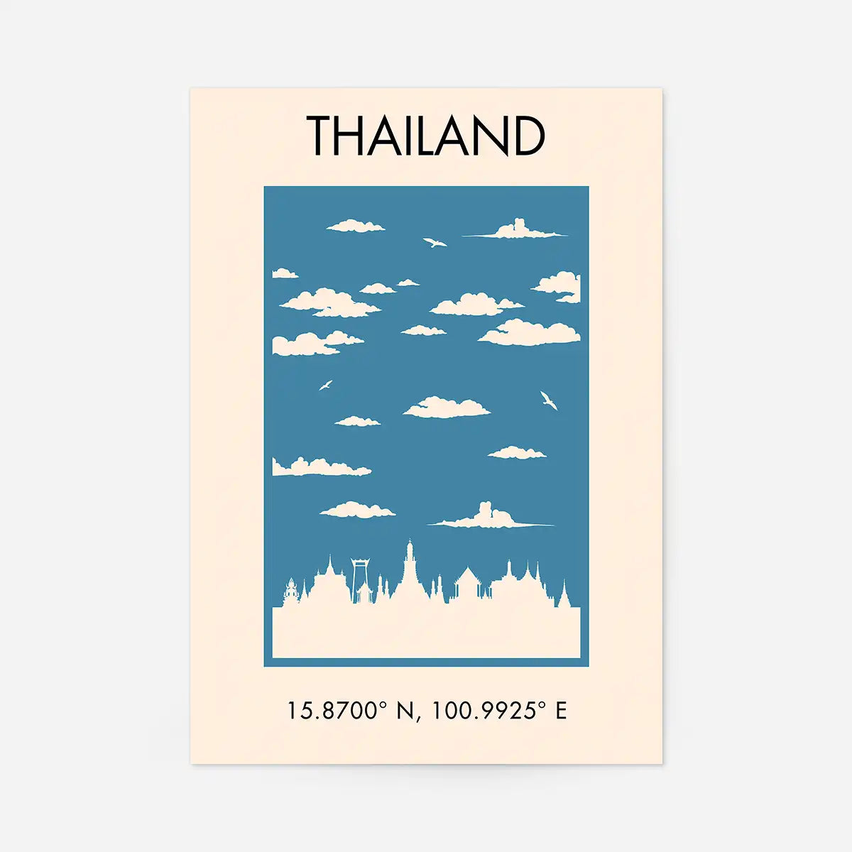 Thailand Tourist Style Print